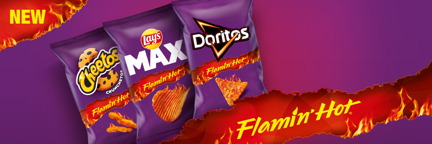 Flamin' Hot banner